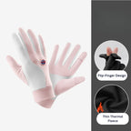 Thermal Cycling Bike Gloves Flip Finger Antibacterial Sport Liner
