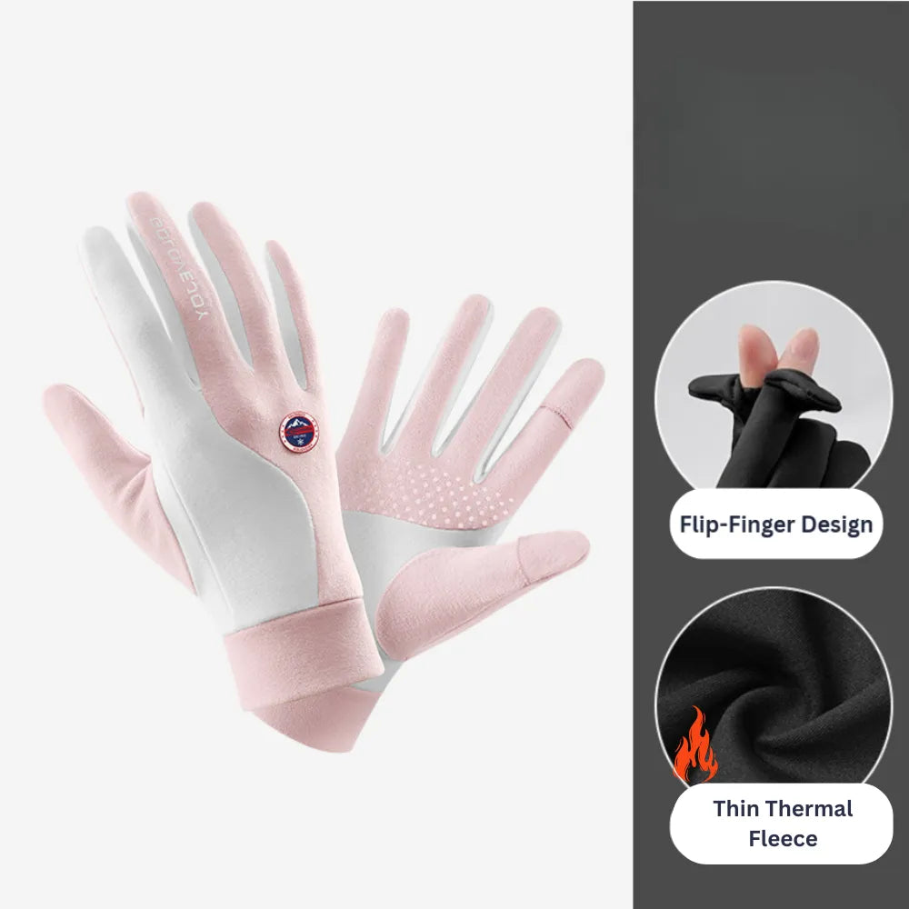 Thermal Flip Finger Cycling Bike Gloves
