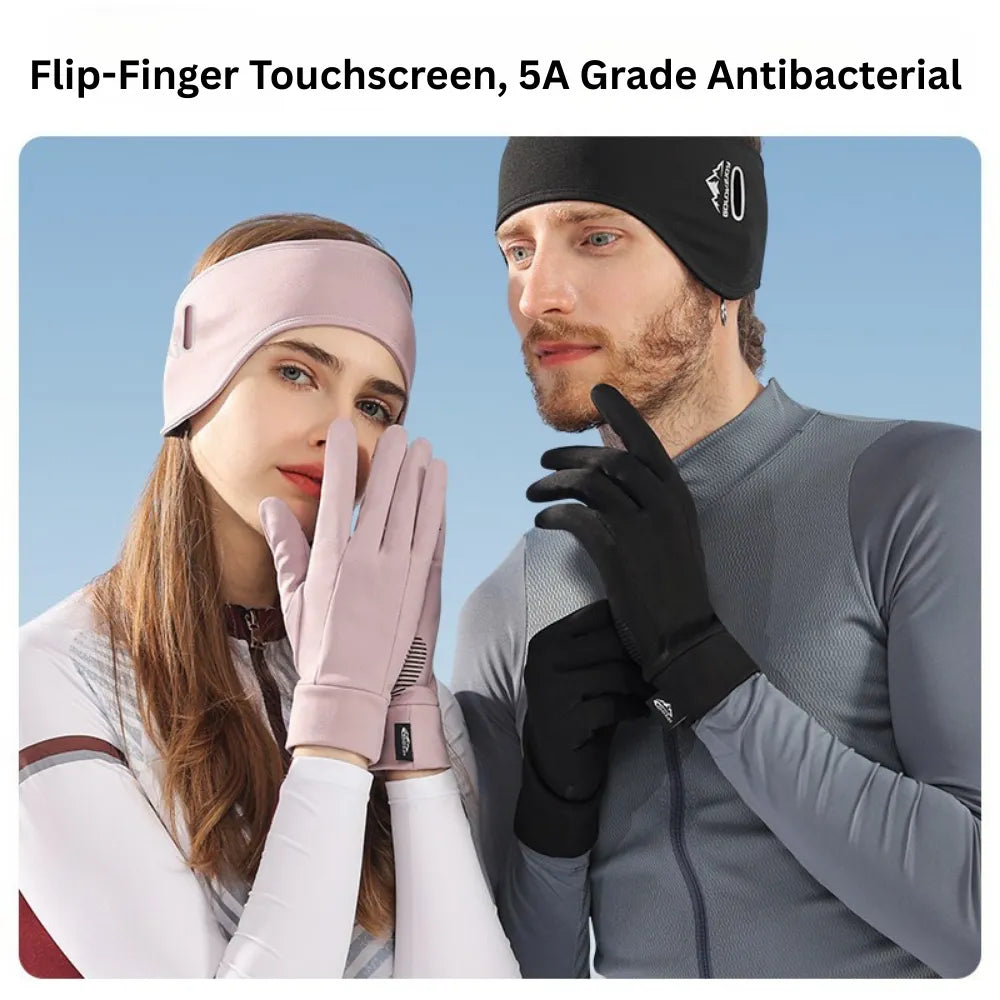 Thermal Flip Finger Cycling Bike Gloves