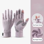 Thermal Flip Finger Cycling Bike Gloves