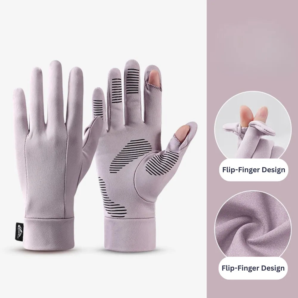Thermal Flip Finger Cycling Bike Gloves