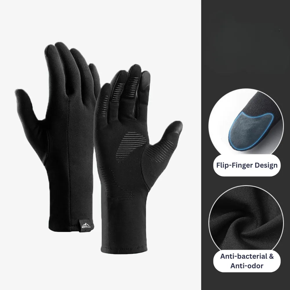 Thermal Flip Finger Cycling Bike Gloves