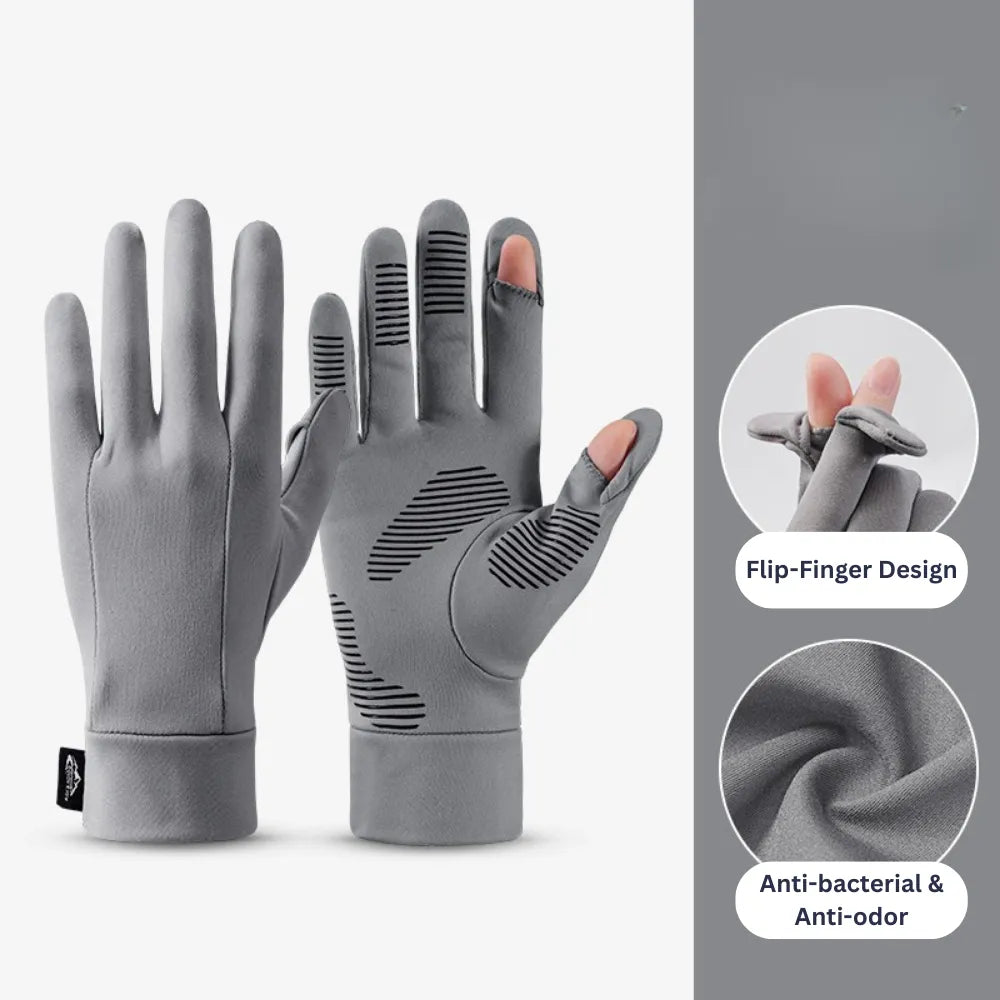 Thermal Flip Finger Cycling Bike Gloves