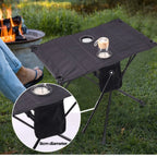 Ultralight Camp Table Foldable with Cup Holder