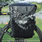 2-in-1 Waterproof Convertible Bike Pannier Backpack