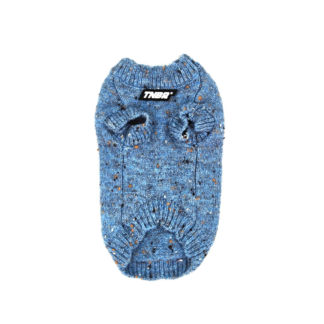 Blue Speckle Sweater Vest