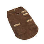 Brown Corduroy Dog Vest