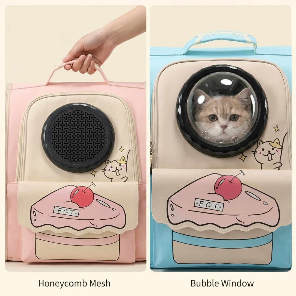 Bubble Window Pet Carrier Backpack