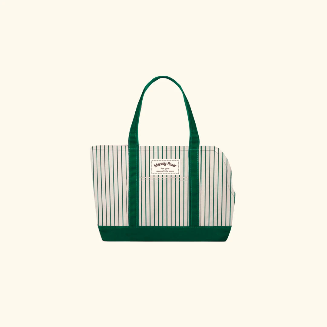 Everyday Stripe Canvas Pet Tote Carrier