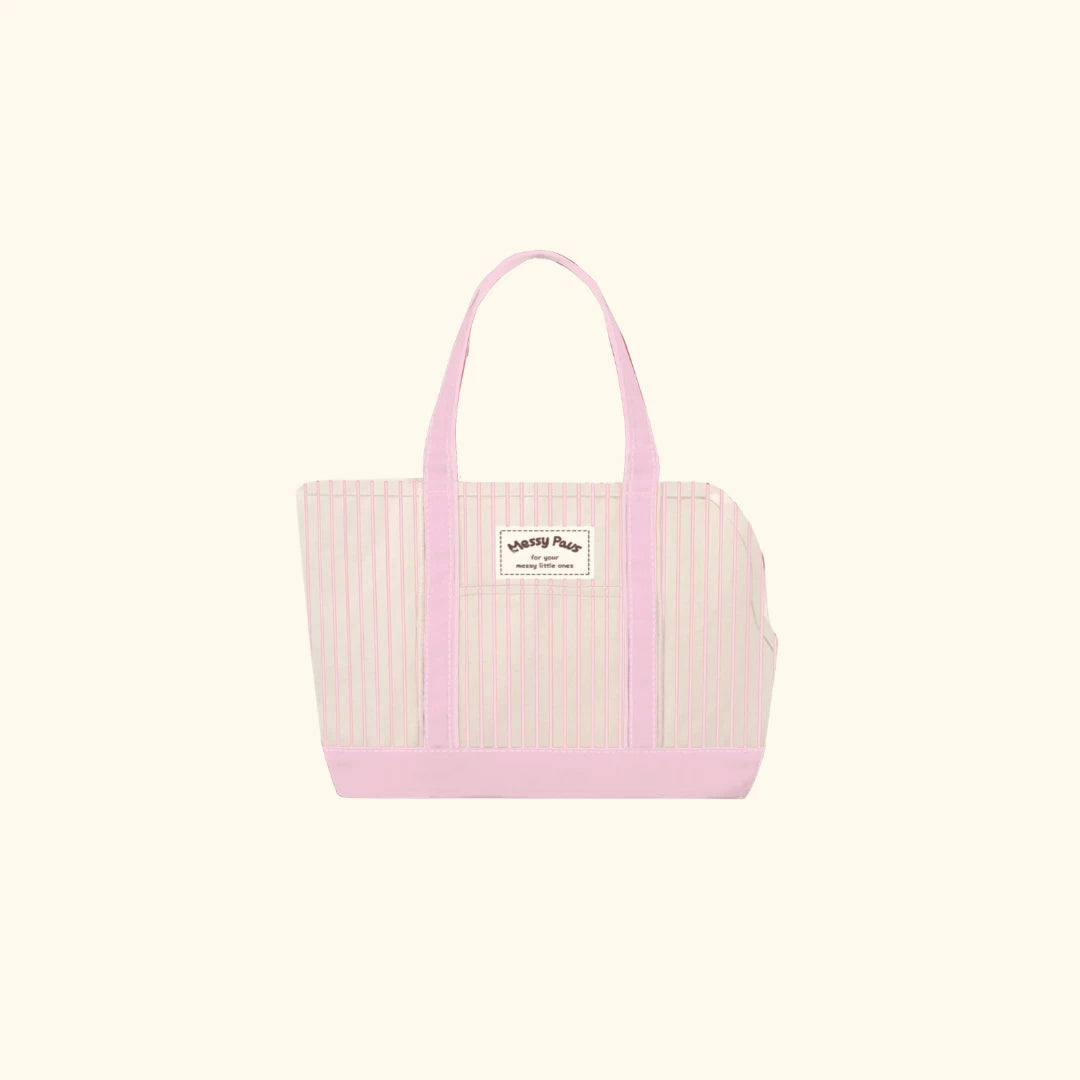 Everyday Stripe Canvas Pet Tote Carrier