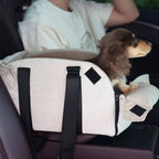 Side-by-Side Console Pet Car Seat