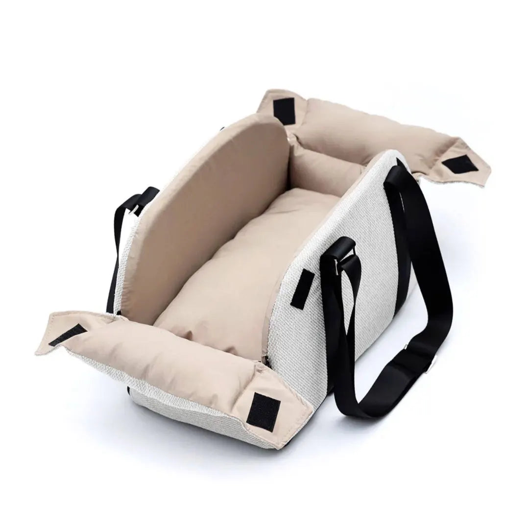 Side-by-Side Console Pet Car Seat