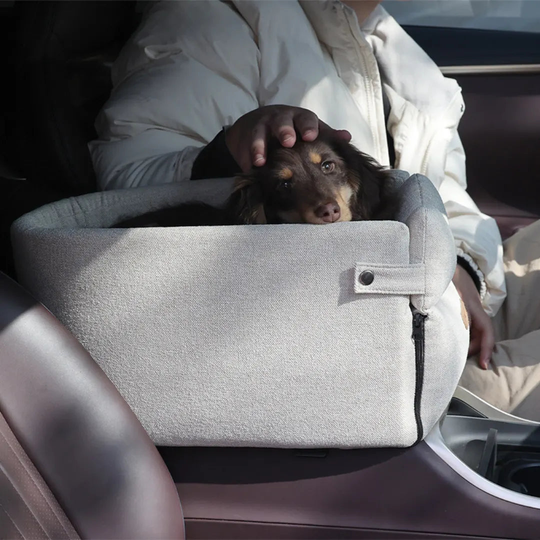 Soft Ride Console Pet Car Seat