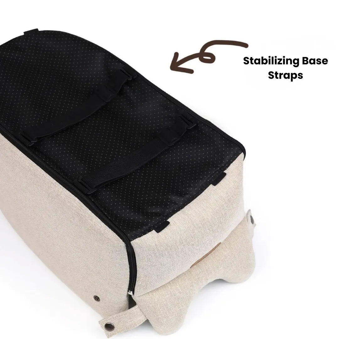 Soft Ride Console Pet Car Seat