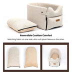 Soft Ride Console Pet Car Seat