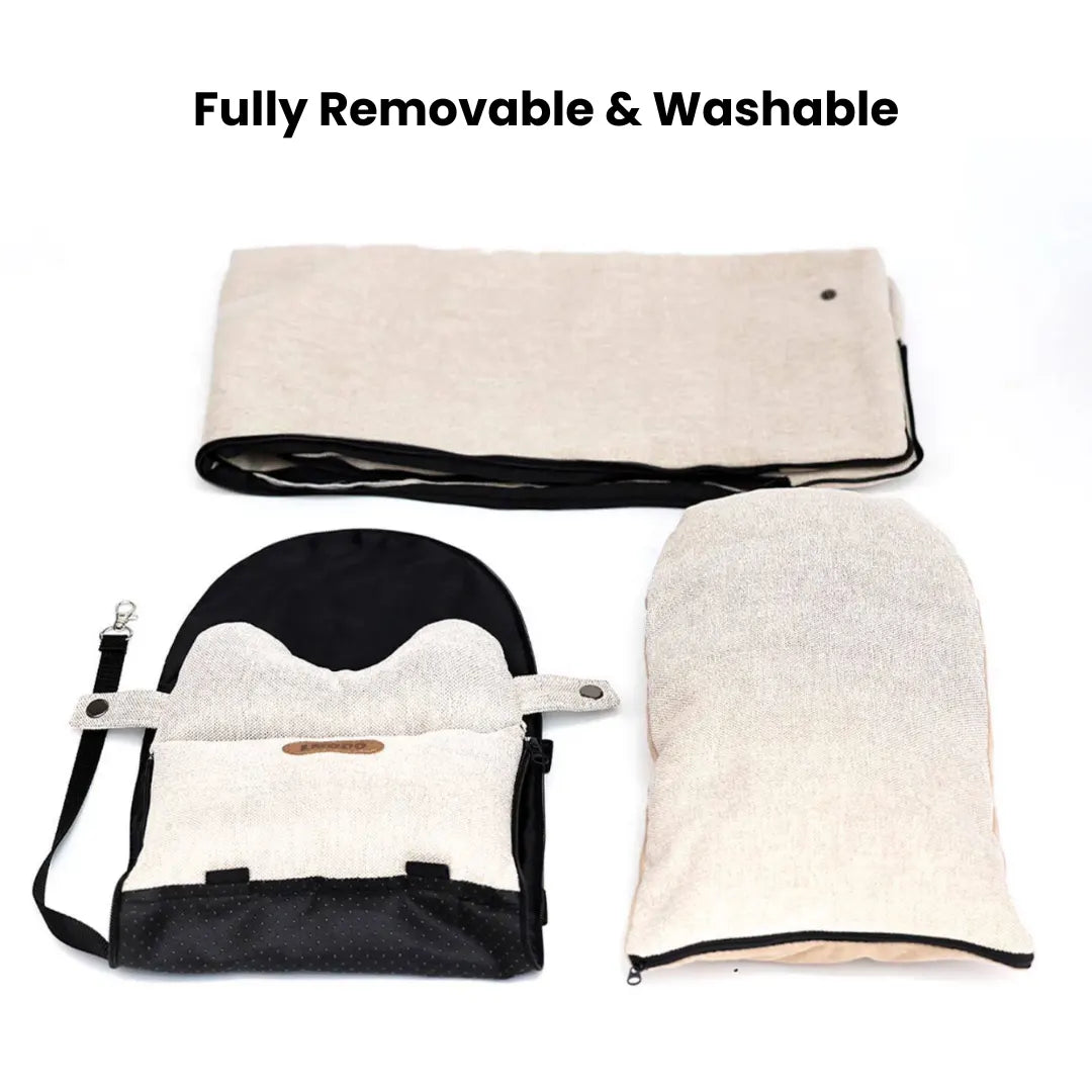 Soft Ride Console Pet Car Seat