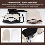 Soft Ride Console Pet Car Seat