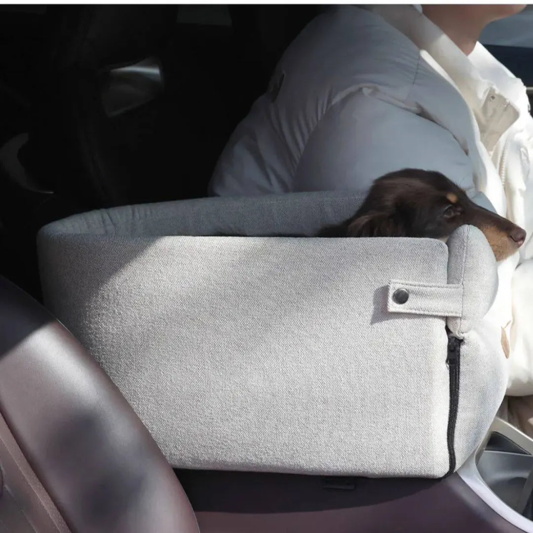 Soft Ride Console Pet Car Seat