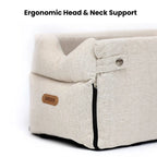 Soft Ride Console Pet Car Seat