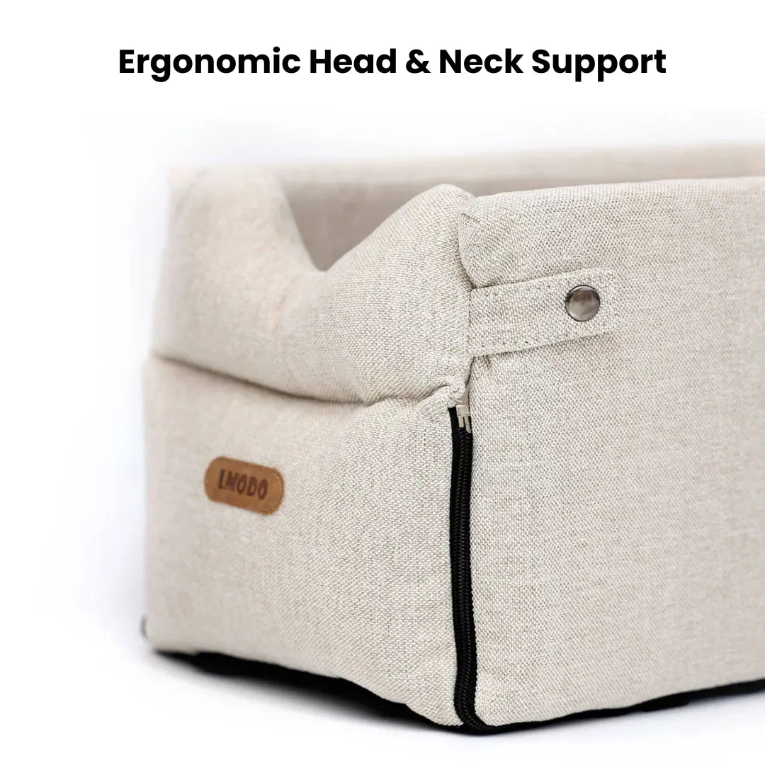 Soft Ride Console Pet Car Seat