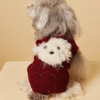 Cherry Patch Dog Sweater Vest