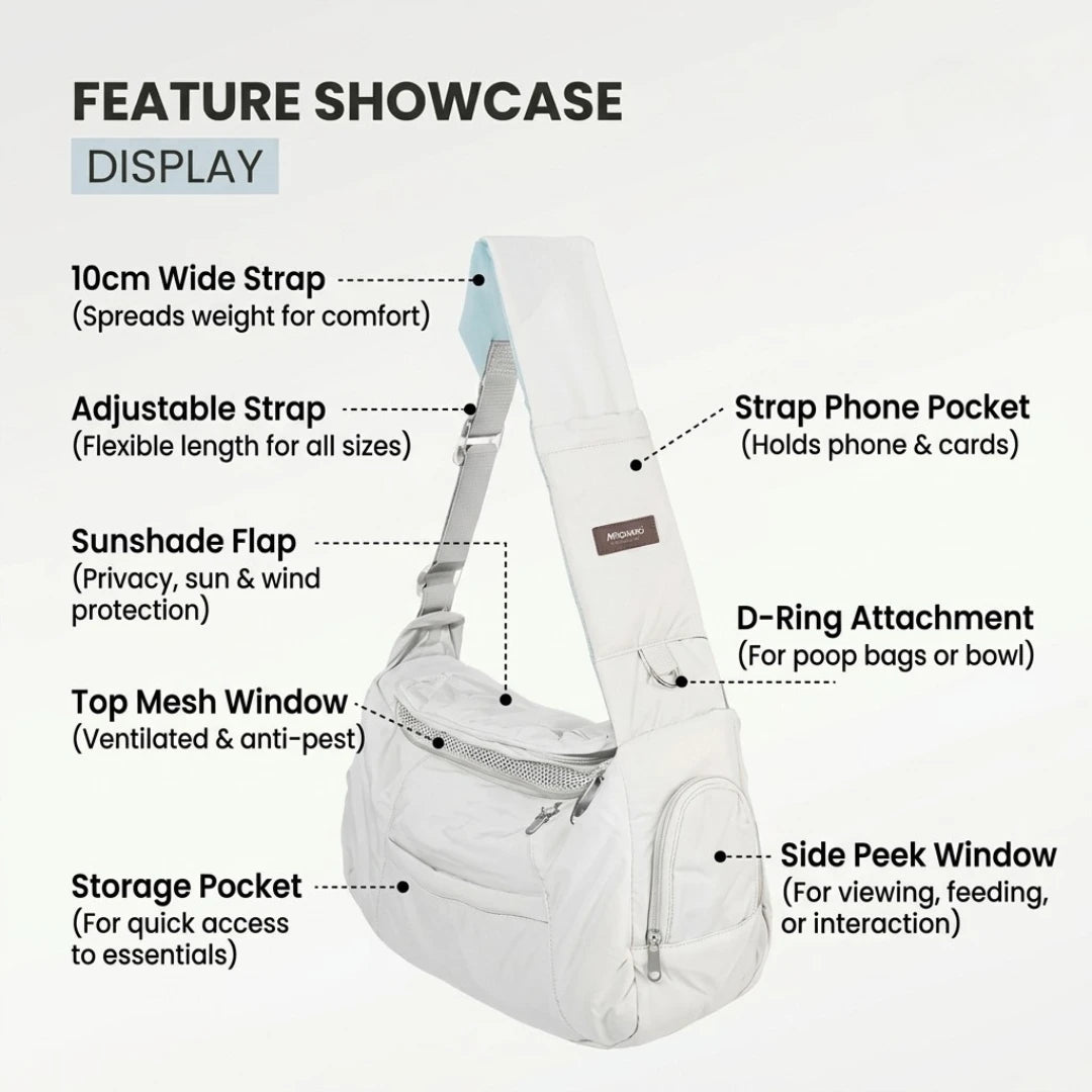 Cloud Soft Pet Sling Carrier