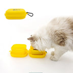 PocketRoute Collapsible Double Pet Bowl