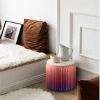 Eco Paper Folding Stool - Red / Purple Gradient