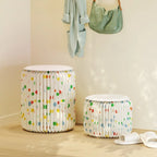 Eco Paper Folding Stool - Polka Dot