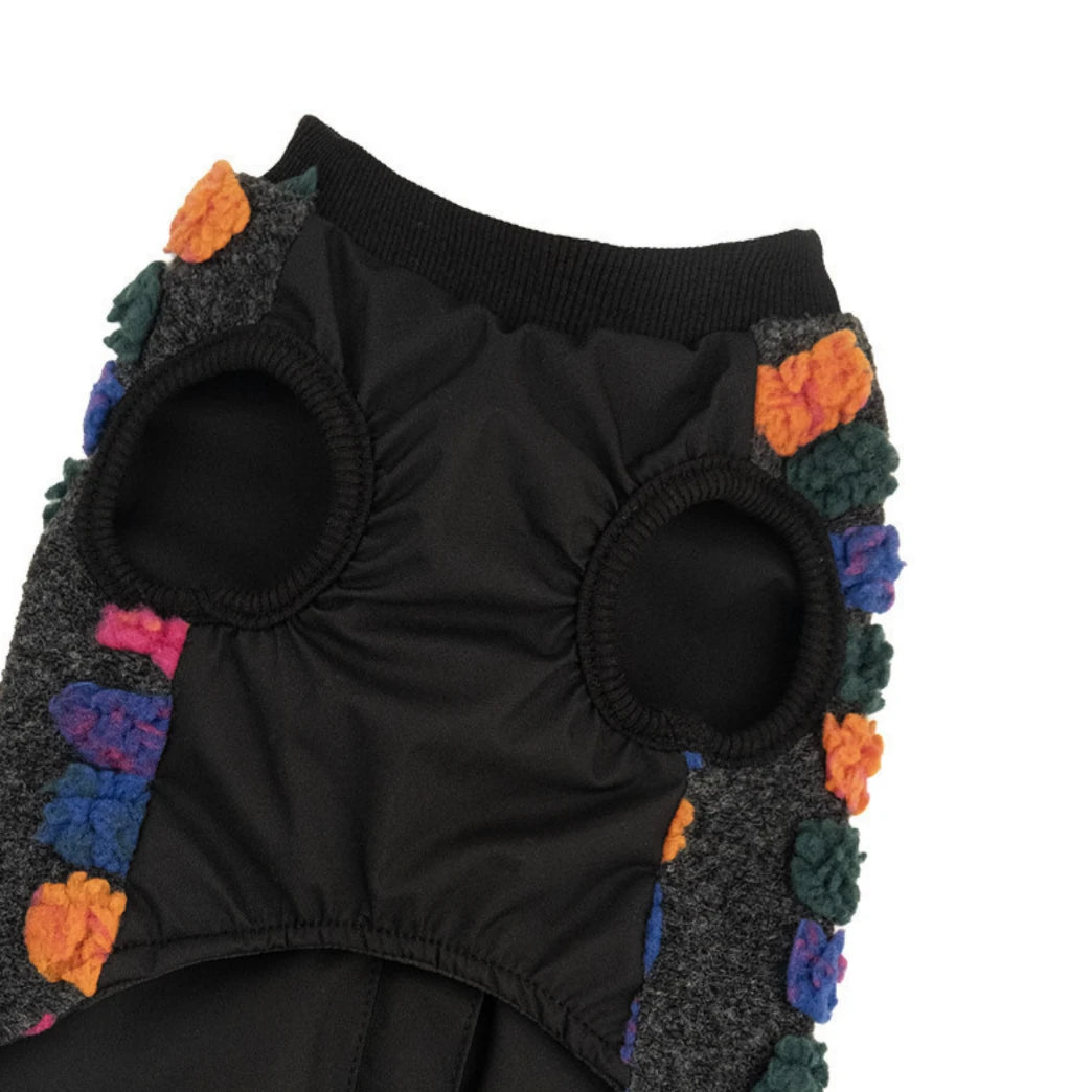 Color Dot Fleece Vest