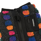 Color Dot Fleece Vest
