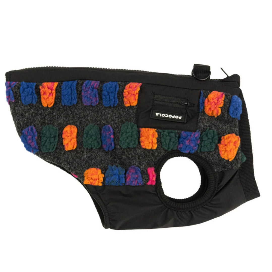 Color Dot Fleece Vest