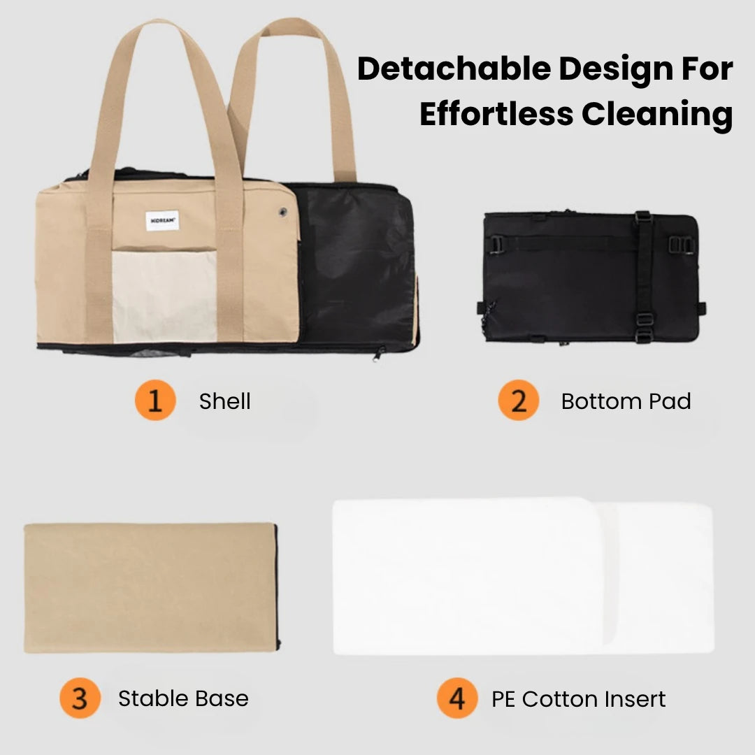 Carry-Ready Console Pet Car Seat