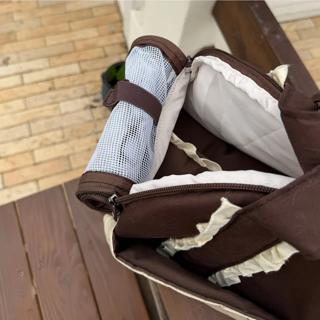 Cozy Foldout Pet Tote Carrier