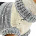 Cozy Stripe Pet Sweater Vest
