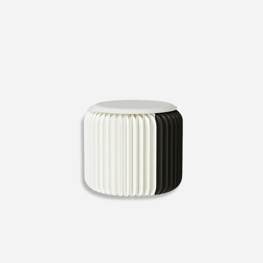 Black-White Vanity Stool