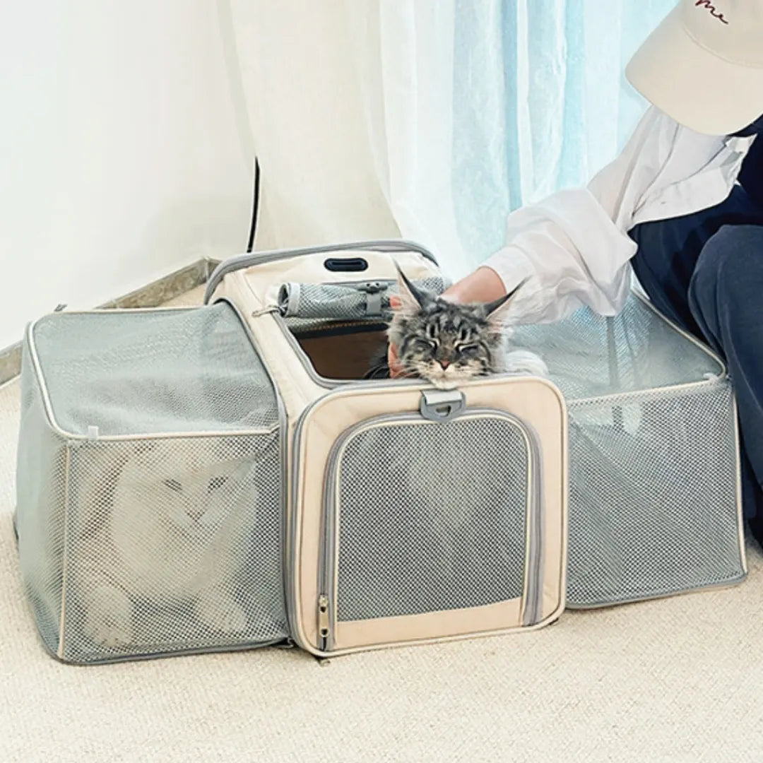 Roomier Dual Expandable Airline Pet Carrier