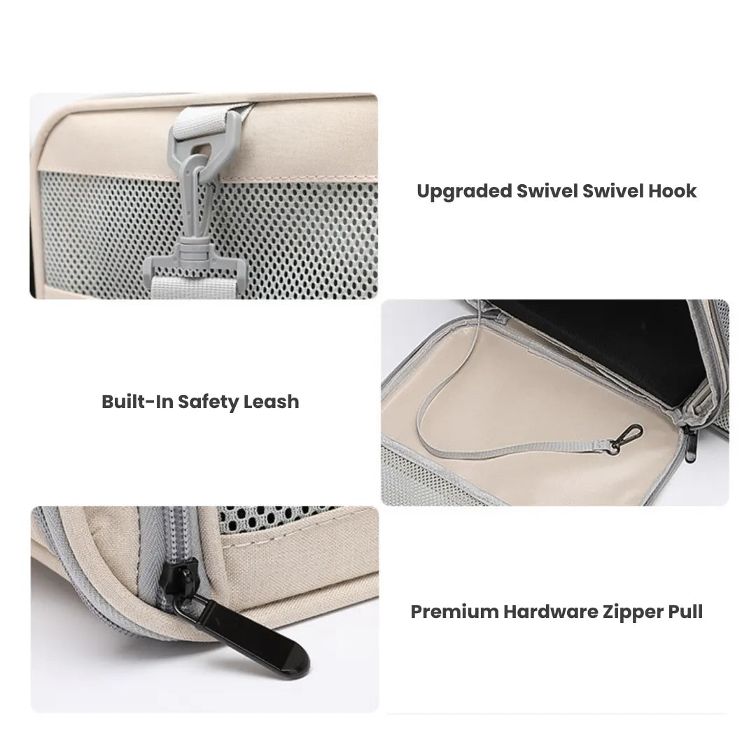 Roomier Dual Expandable Airline Pet Carrier