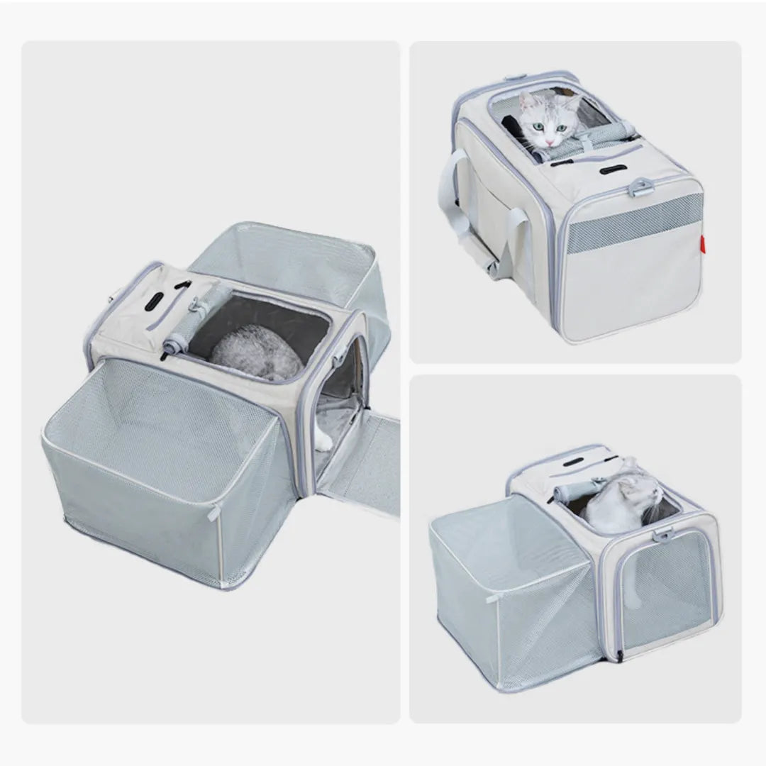 Roomier Dual Expandable Airline Pet Carrier