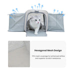 Roomier Dual Expandable Airline Pet Carrier