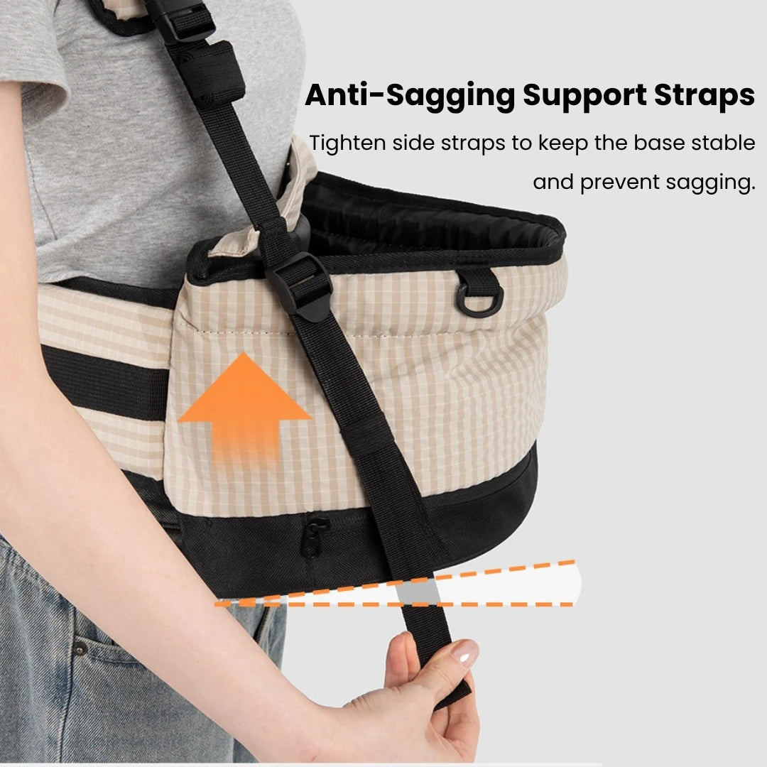 Easy-Carry Pet Hip Seat Carrier