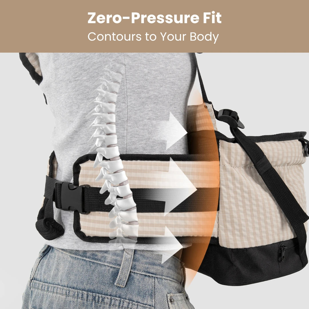 Easy-Carry Pet Hip Seat Carrier