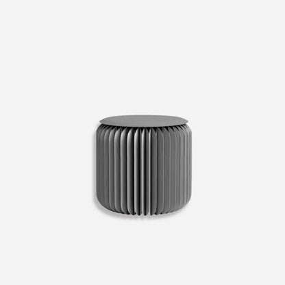 Space-Saving Grey Stool