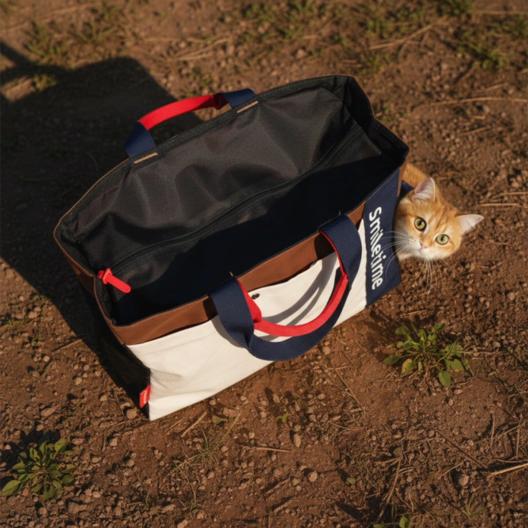ChromaGrid Canvas Tote