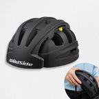 Foldable Safety Bike Helmet Portable Lightweight With LED Rear Light