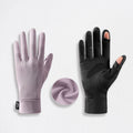Thermal Cycling Bike Gloves Flip Finger Antibacterial Sport Liner