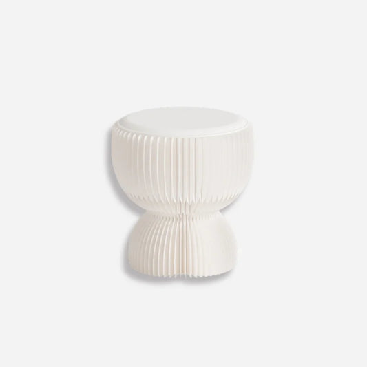 White Lotus Piano Stool
