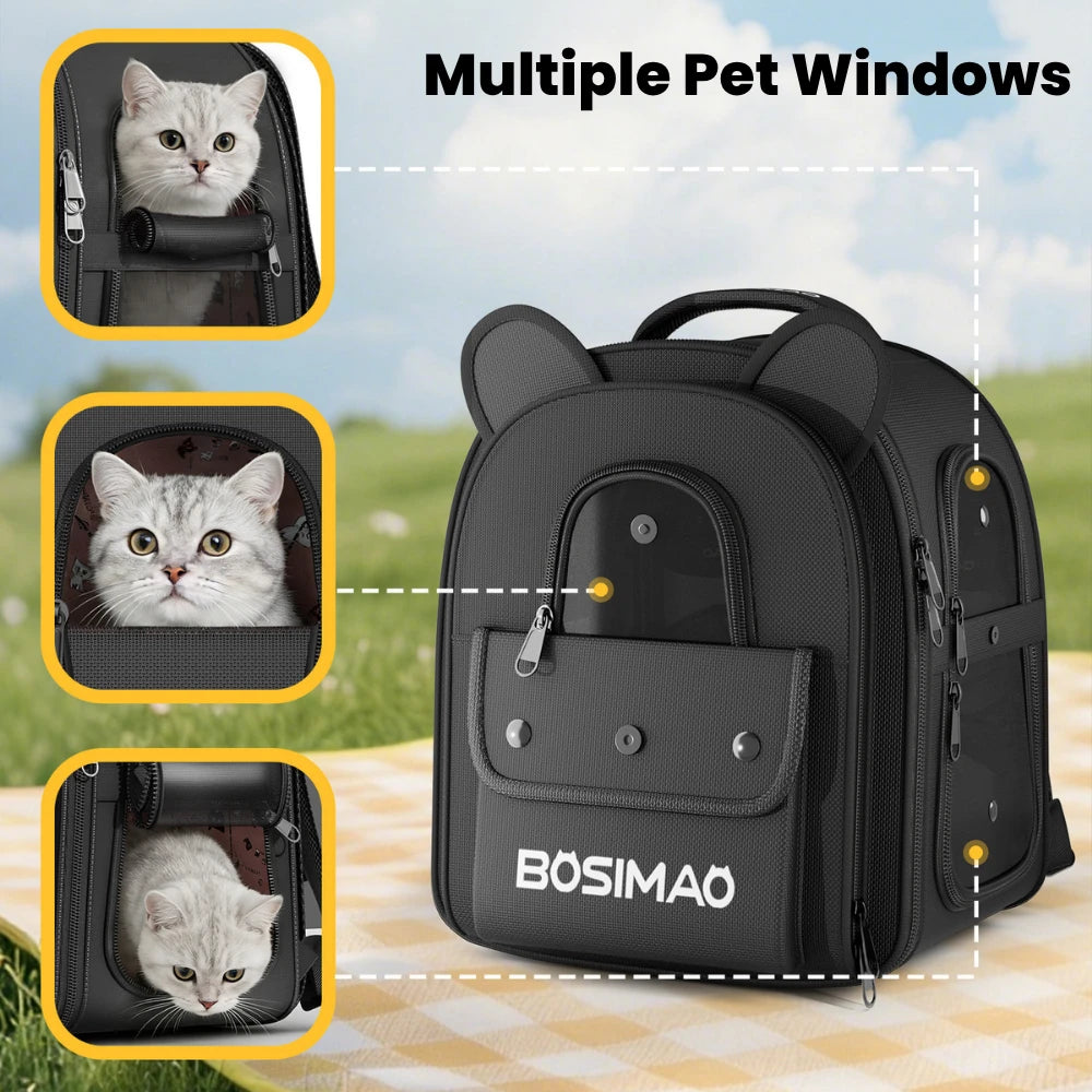 FlexCove Expandable Pet Backpack
