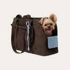LoomWeave Suede Pet Tote