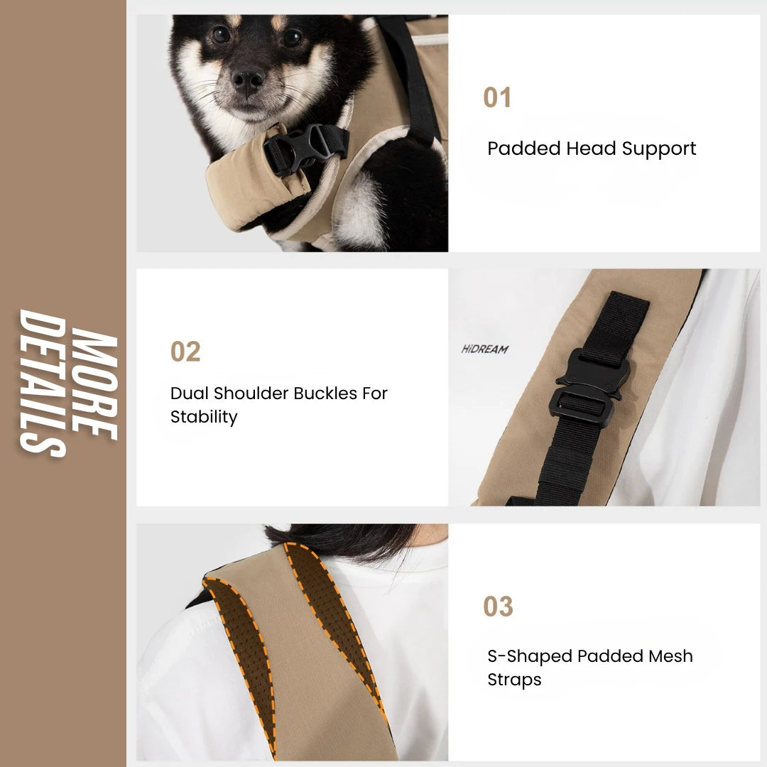 HarnessNook Pet Backpack